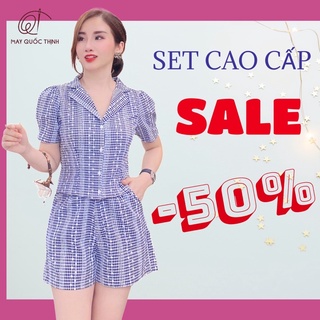 Set đùi nữ mặc hè mát lạnh chất đẹp ngoài tưởng tượng B30