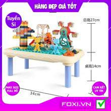 Đồ chơi bàn Lego vòng xoay khổng lồ-Trò chơi giải trí vui nhộn-sáng tạo-thông minh-bổ ích-game-lắp-ráp-xếp-hình