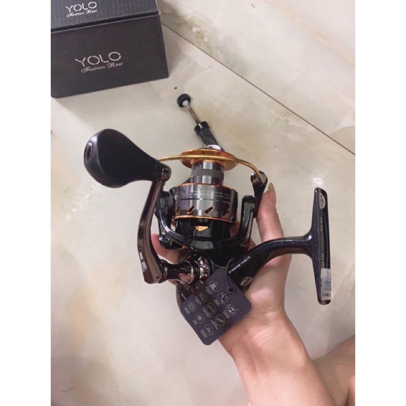 máy câu cá đứng BM 6000 + tặng tay quay hãng yolo