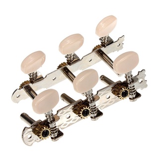 Khóa đàn Guitar Acoustic,Classic (2 bên) - Bộ Khóa đàn Guitar Bọc Nhựa Tay Vặn