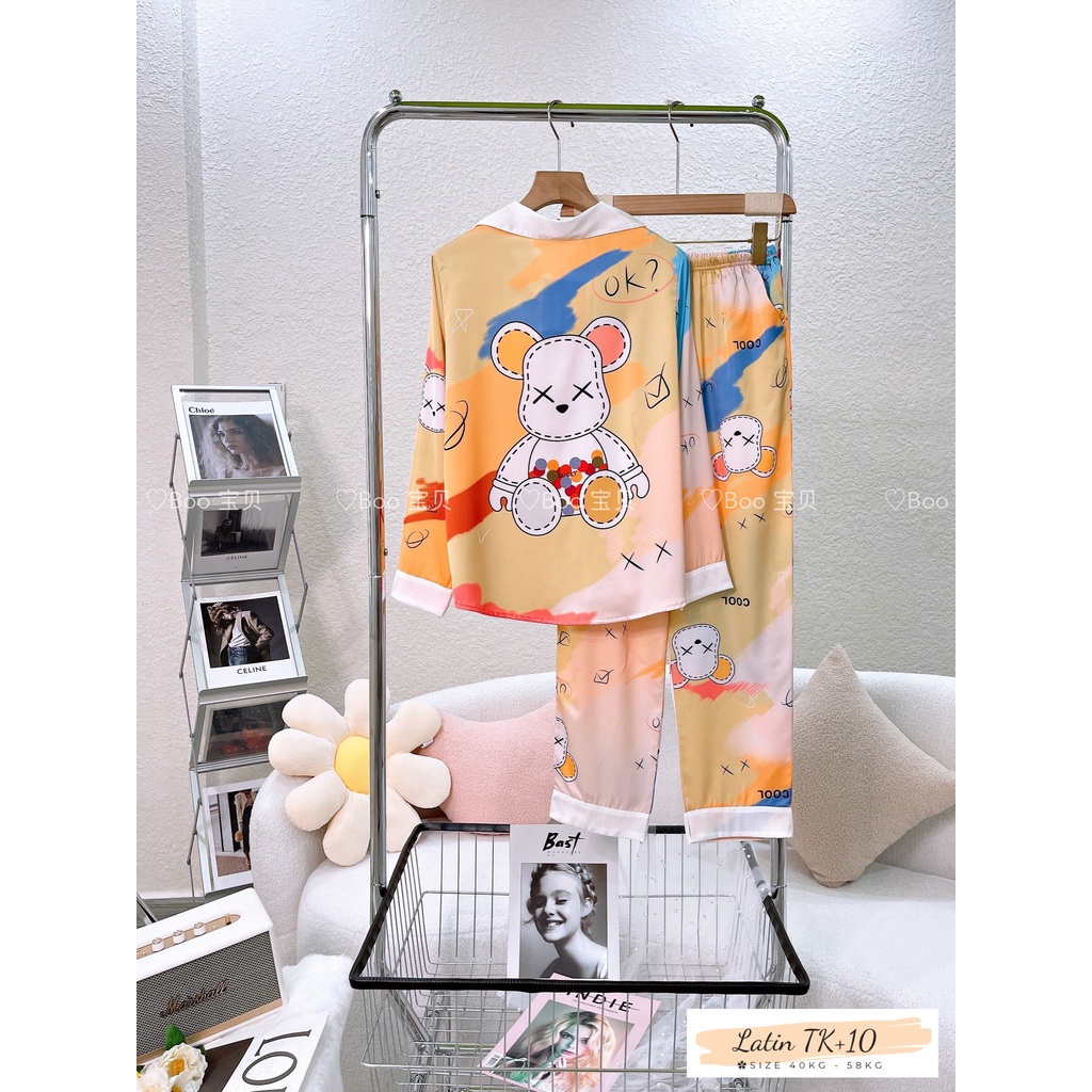 Đồ bộ latin BOO BOO mẫu hoạt hình mới