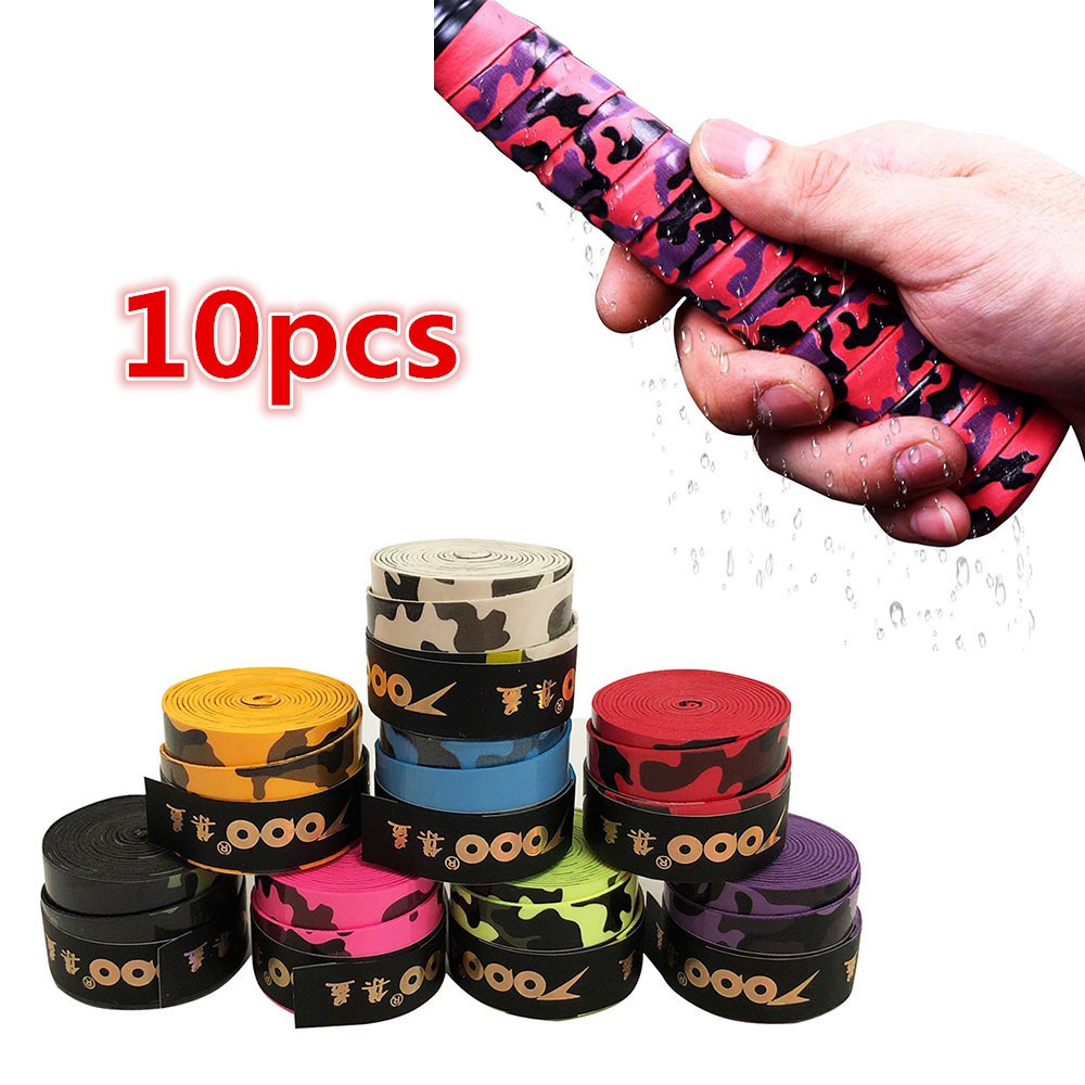 10 Băng Quấn Tay Cầm Vợt Cầu Lông Họa Tiết Rằn Ri
