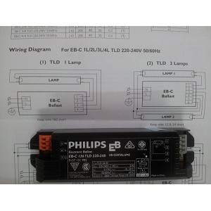 TĂNG PHÔ ( BALLAST) ĐIỆN TỬ EBC 118 TLD PHILIPS