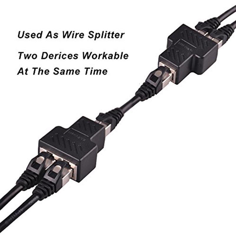 Đầu nối dây mạng LAN chia 1 ra 2 cổng cắm | BigBuy360 - bigbuy360.vn