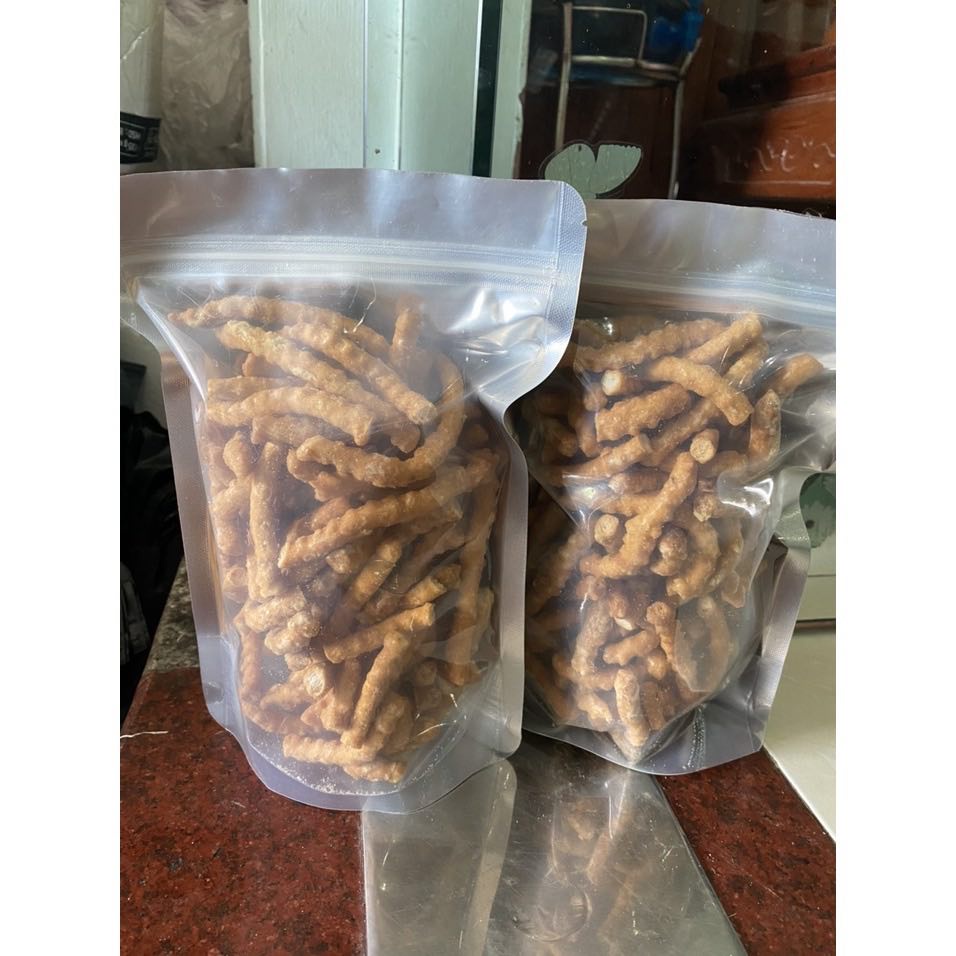 500GR QUẨY SÂU GỪNG - QUẨY ĐƯỜNG GIÒN XỐP ĂN LÀ NGHIỀN