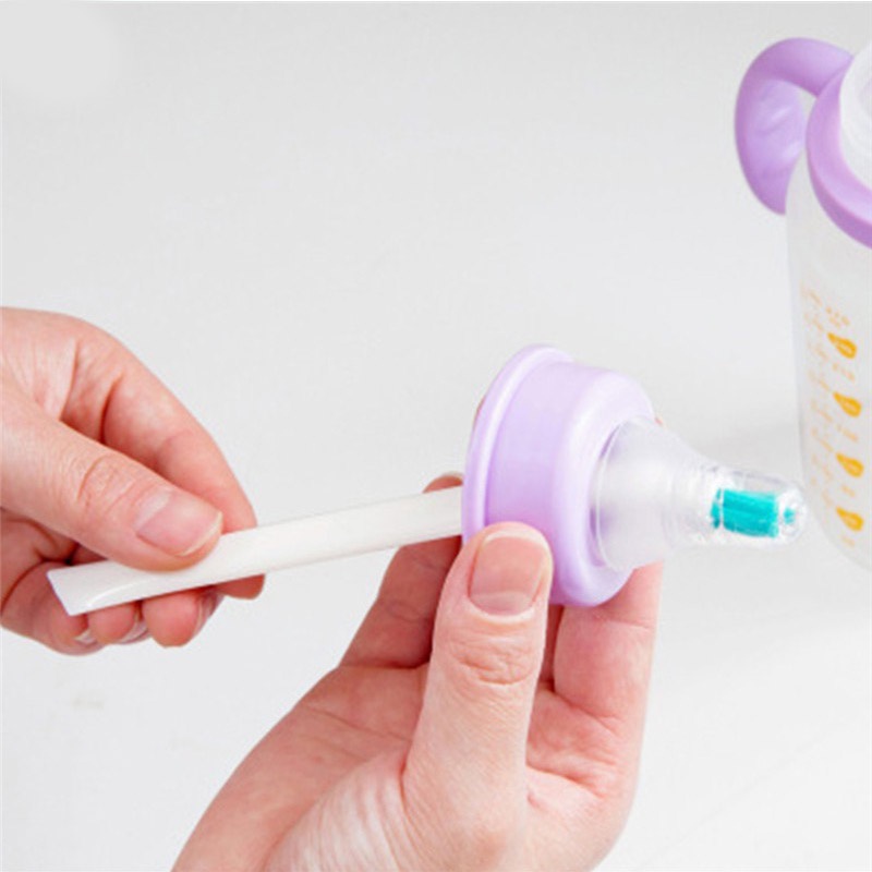 Set 2 Cọ Vệ Sinh Khe Hở Khoảng Cách Bình Sữa Em Bé Tiện Dụng
