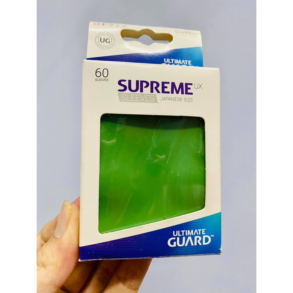 Bọc bài Small size Ultimate Guard Supreme Sleeves - Dành cho thẻ bài Yugioh Vanguard - 60 cái