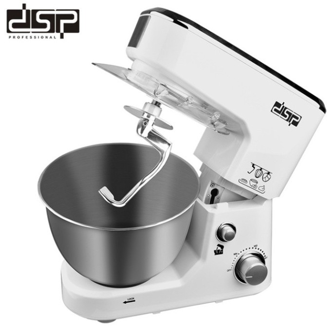 Sản Phẩm Máy trộn bột, đánh trứng cao cấp thương hiệu DSP KM3030, kèm nhiều đầu trộn phù hợp nhiều loại thực phẩm .