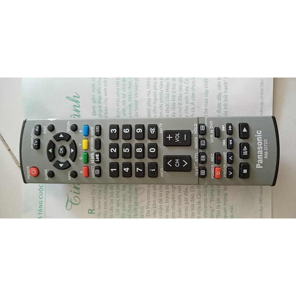 REMOTE ĐIỀU KHIỂN TIVI PANASONIC RM-D720