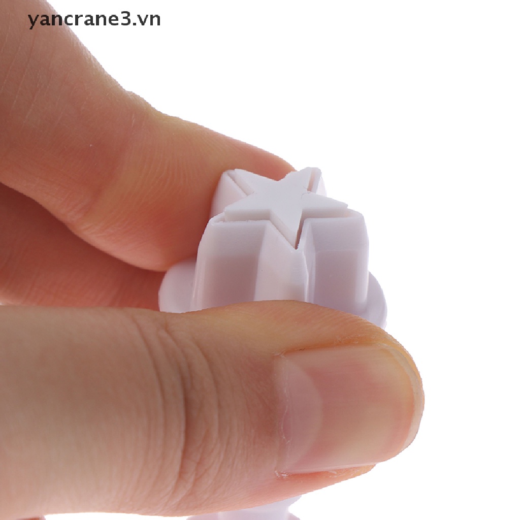 Khuôn cắt trang trí bánh kẹo mềm/ bánh quy tạo hình hoa cho giáng sinh