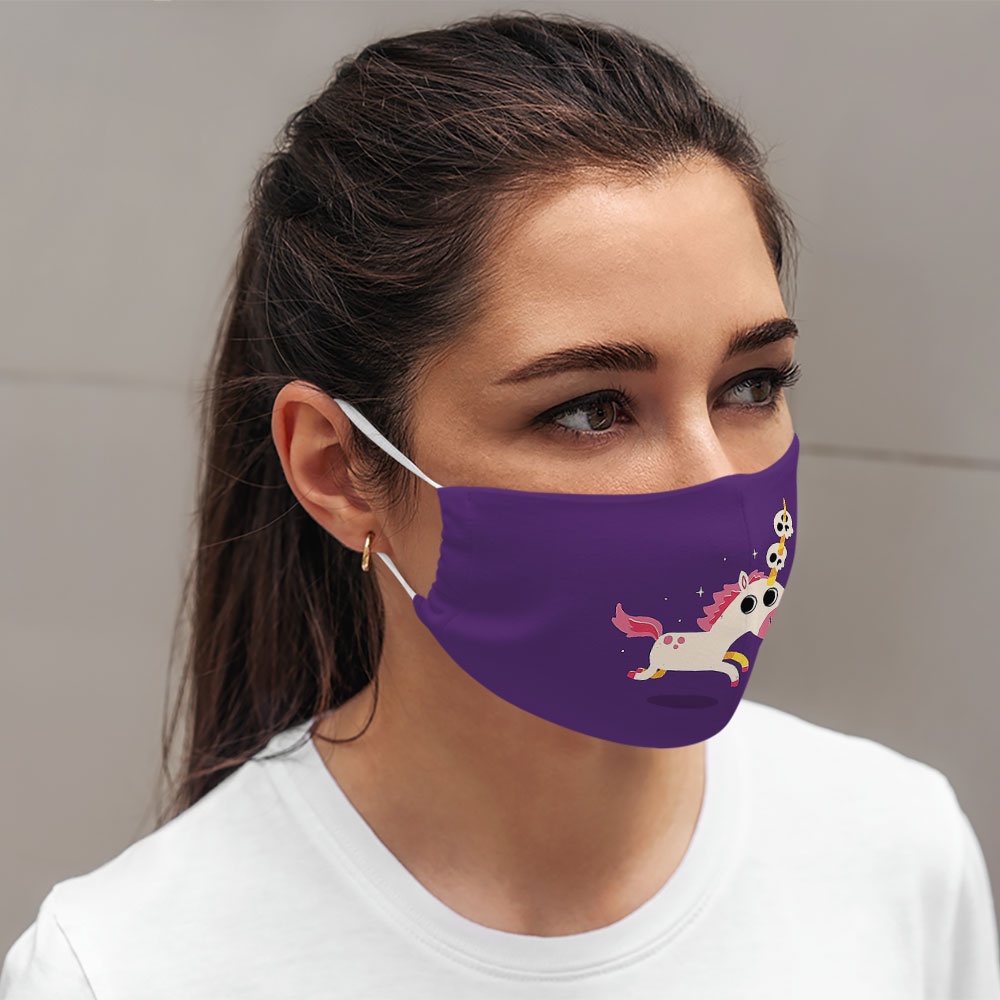 khẩu trang vải eco mask MISCELLANEOUS_1558 CARTWELL cotton 100%, ngăn bụi, kháng khuẩn, 2021 bảo vệ toàn diện