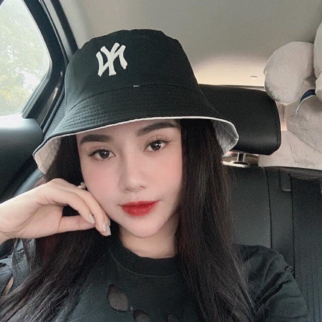 Nón bucket 2 MẶT thêu chữ NY nổi bật, độc đáo thích hợp cho cả nam và nữ- Nhiêu màu săc tha hồ lựa chọn.
