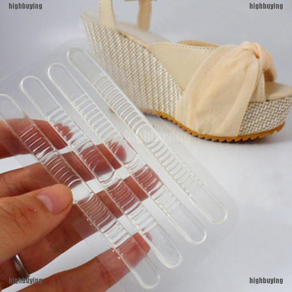 Set 4 miếng silicone dán gót giày cao gót tiện dụng