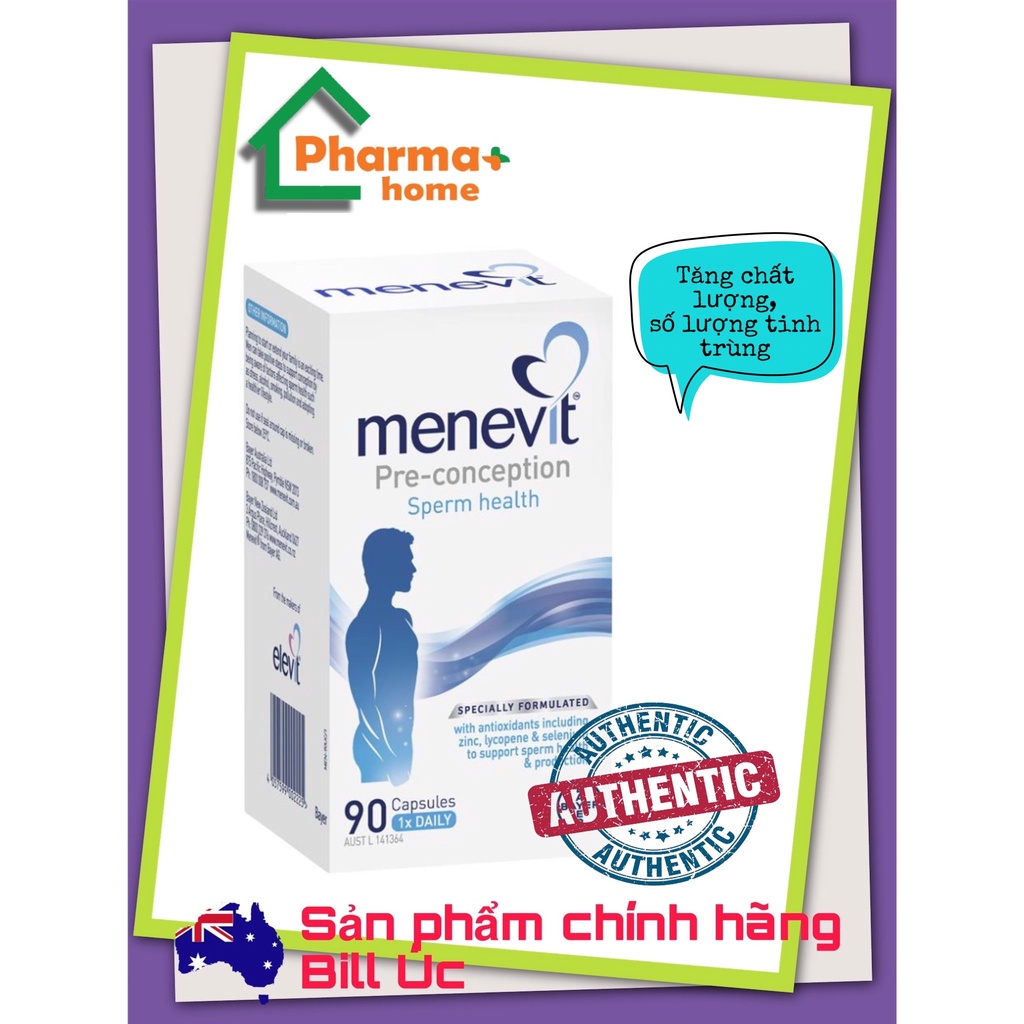 Viên uống Menevit cho Nam giới của Úc