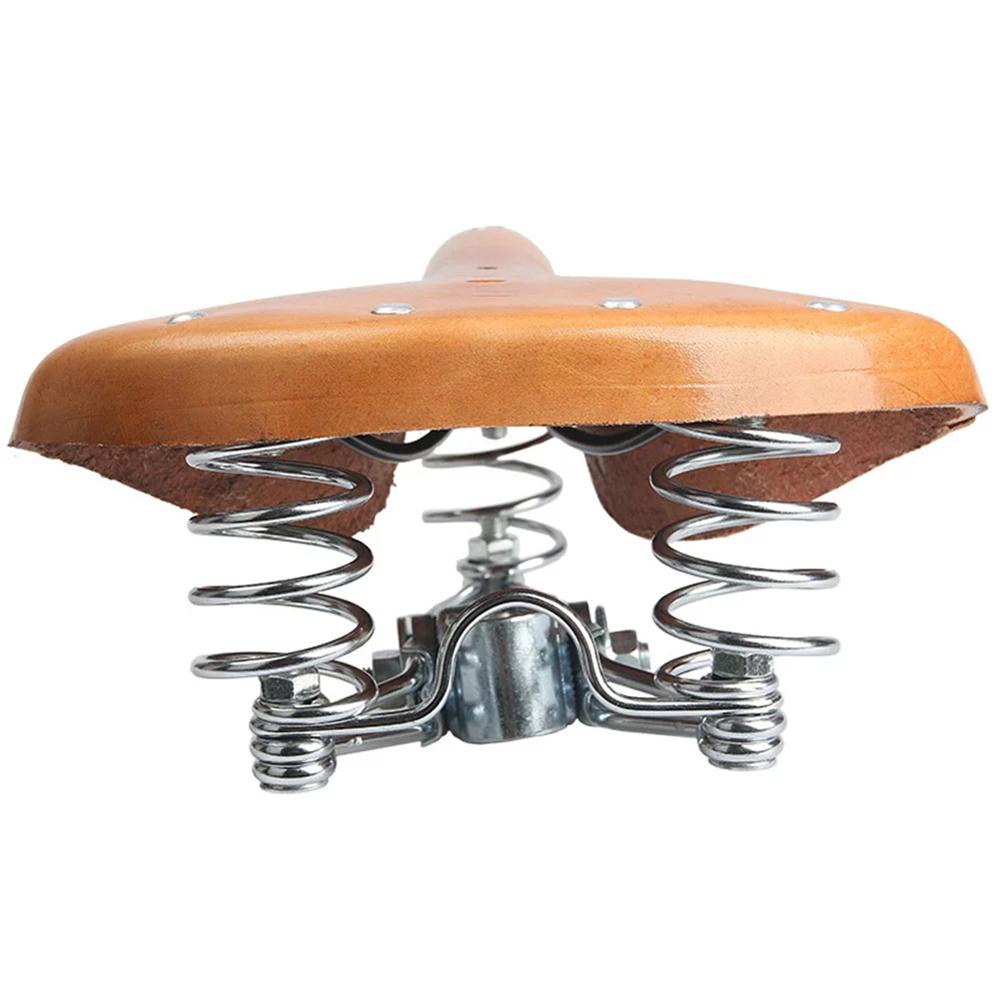 Yên Xe Đạp Chất Liệu Da Hấp Thụ Sốc Phong Cách Cổ Điển BERNARDO