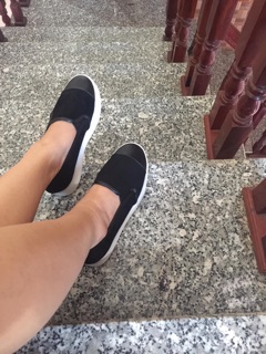 Giày slipon da lộn