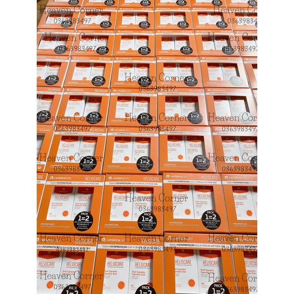 Viên uống chống nắng Heliocare Oral 60viên