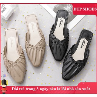 Giày búp bê đế bệt mũi nhọn style hàn quốc, giày nữ đế bệt siêu mềm