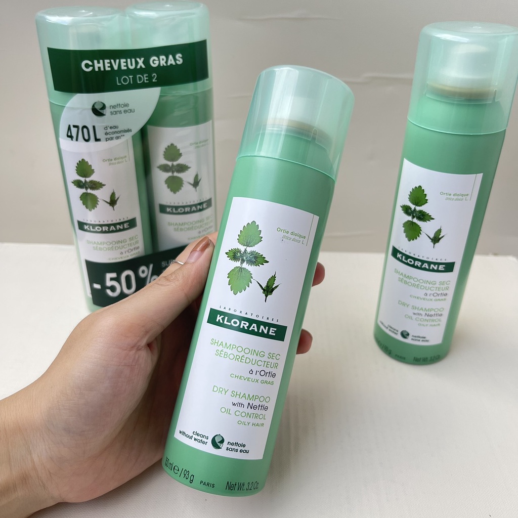 Dầu gội khô Klorane 150ml