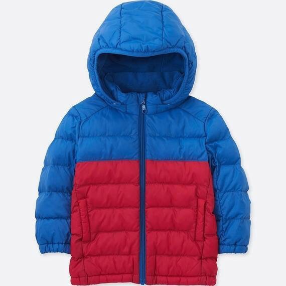 Áo phao lông vũ siêu nhẹ Uni cho baby size 80