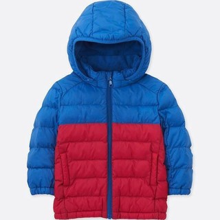 Áo phao lông vũ siêu nhẹ Uni cho baby size 80