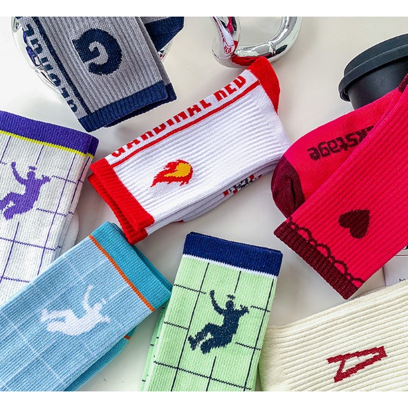 Vớ Tất JORDAN DUNK AJ cổ cao Nam Nữ phong cách thể thao, năng động