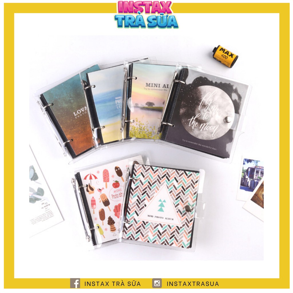 ALBUM INSTAX MINI (100 ảnh) - BÌA CÒNG