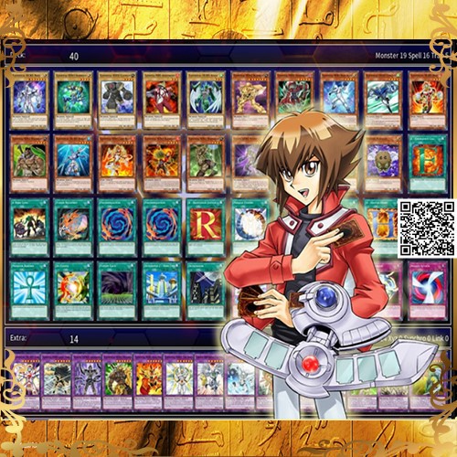 1449 Bộ bài vu trò chơi HERO Yuki Judai 45 lá ma thuật Magic Card Yu Gi Oh [3]