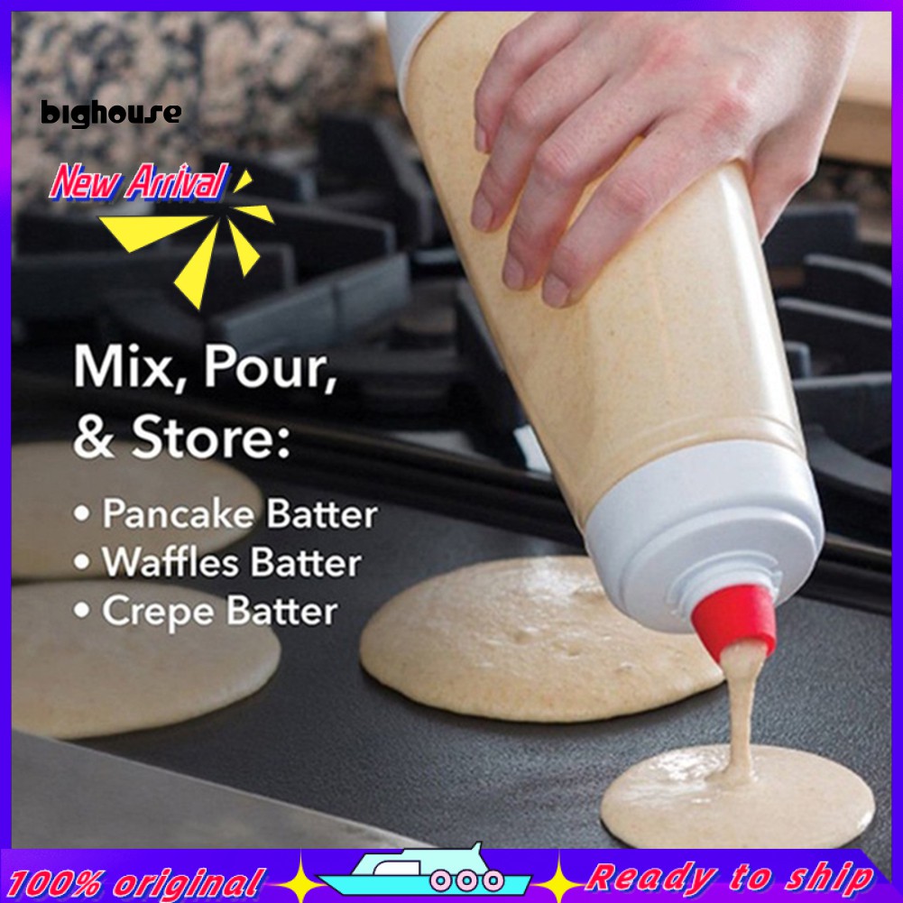 Chai trộn bột làm bánh pancake tiện dụng