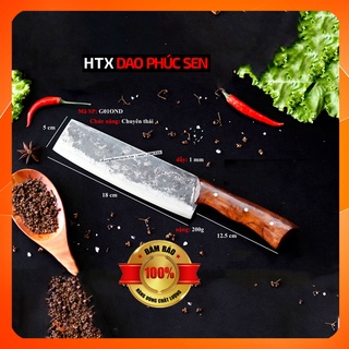 Dao thái 18 htx dao phúc sen g01ond cán ốp nu nghiến 18cm