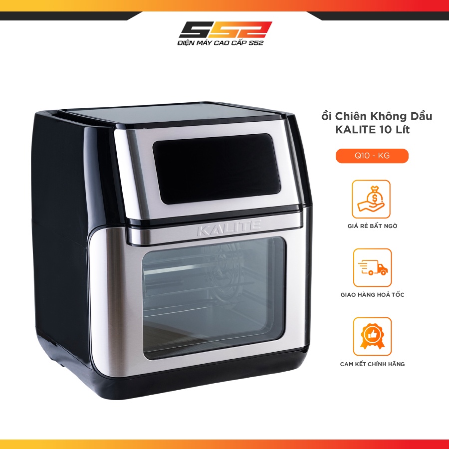 Nồi chiên không dầu Kalite Q10 - KG - Bảo Hành Chính Hãng