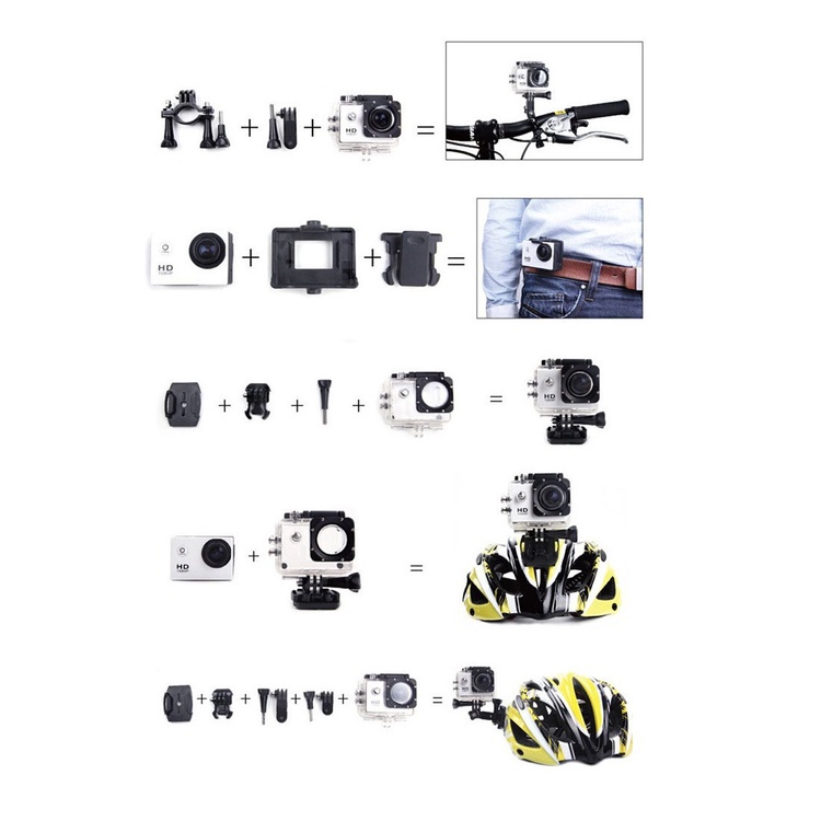 Camera thể thao, xe máy, ghi hình đạp xe, camera chống nước dưới nước | BigBuy360 - bigbuy360.vn