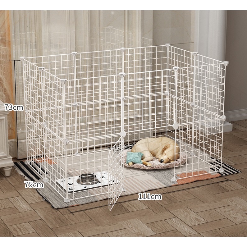 Combo chuồng chó mèo lắp ghép bằng lưới sắt, 40 lựa chọn
