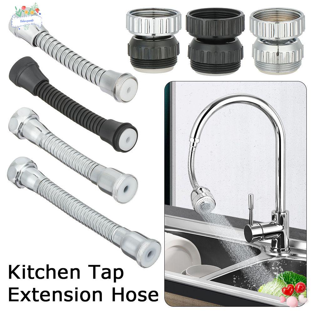 Ống nối dài/ Đầu chuyển đổi tiết kiệm nước bằng thép không gỉ tùy chỉnh tiện dụng cho nhà bếp