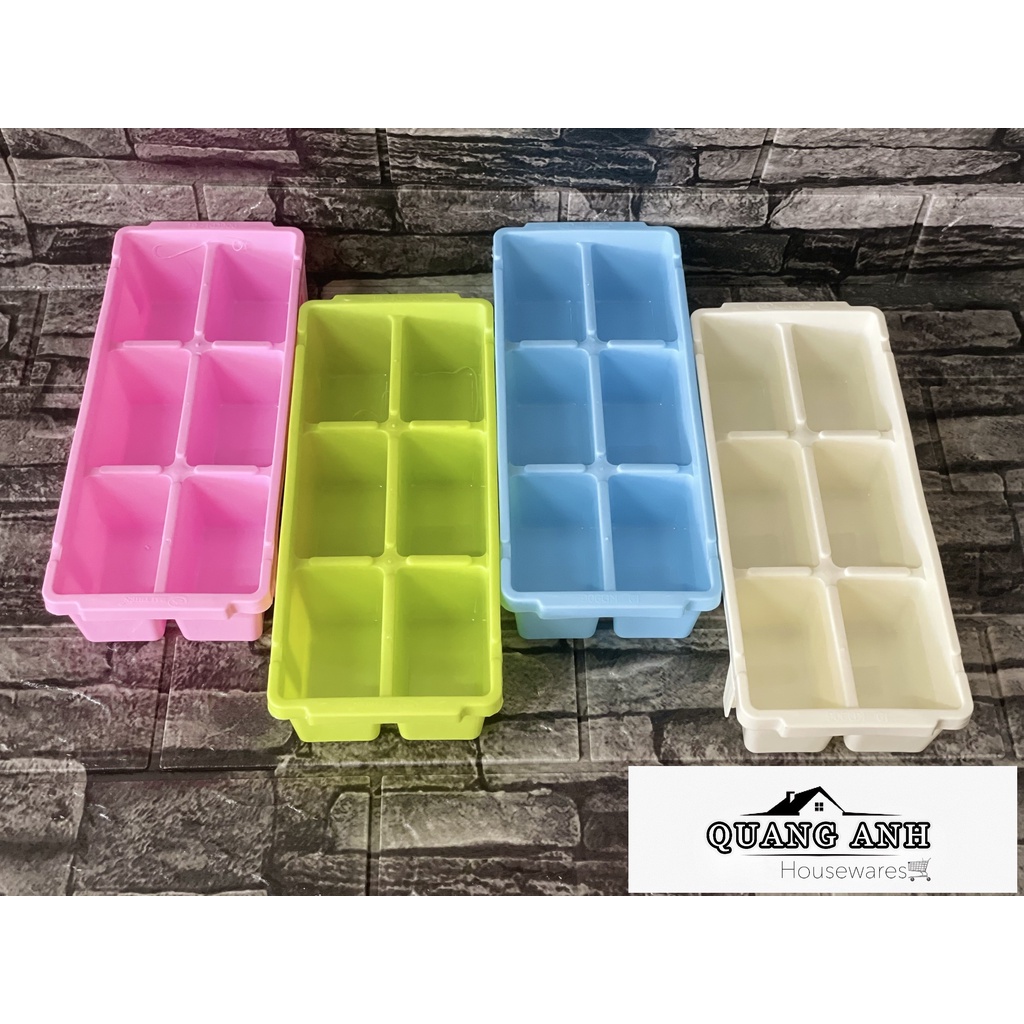 Khay làm đá 6 viên