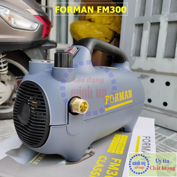 Máy rửa xe mini gia đình,có chỉnh áp, cao áp công suất mạnh 2000W- FM 300 máy xịt rửa tiện dụng dễ dàng,ống bơm nước 15m