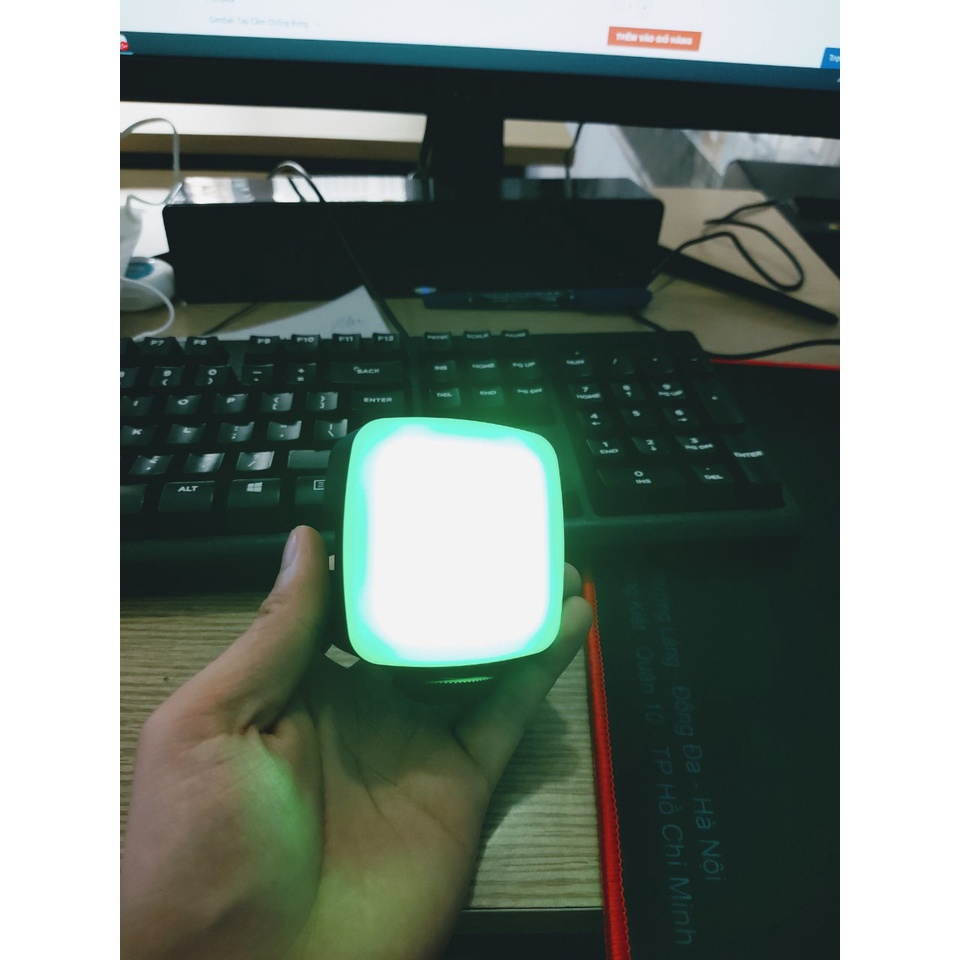 Đèn Led hỗ trợ quay phim chụp ảnh LENSGO RGB R50