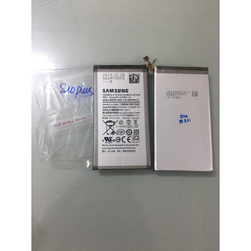 [GIÁ SIÊU RẺ] Thay pin Samsung Galaxy S10+/ S10 Plus (BG975ABU), 4100mAh