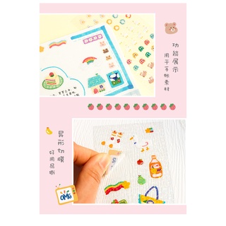 Hình dán mini trang trí sổ lưu niệm