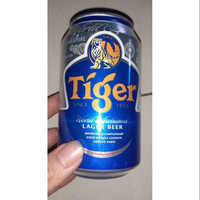 Bia lon TIGER 330ml (5%)