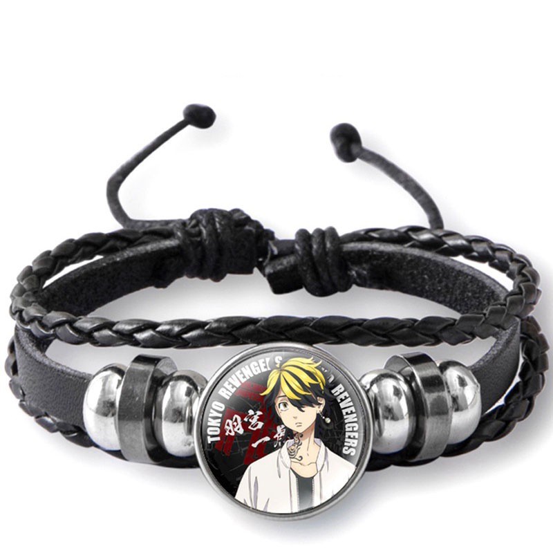 Vòng tay họa tiết anime Tokyo Revengers Manjiro Ken Takemichi phong cách thêm vào bộ sưu tập