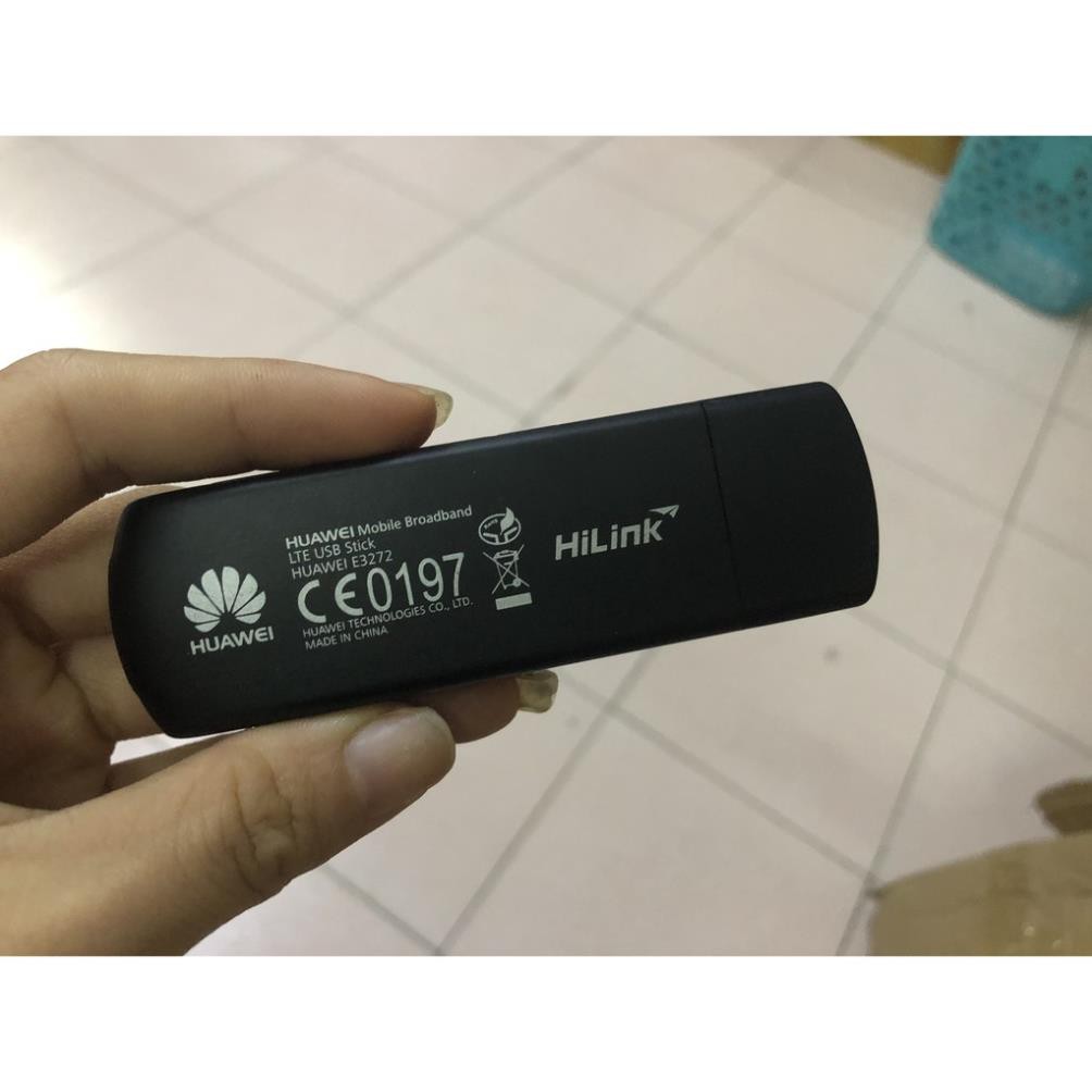 (giá khai trương) USB Dcom 3G 4G Huawei E3272 150Mb, Hàng Vip , Hỗ Trợ Đổi IP , bộ cài chuẩn Mobile Partner