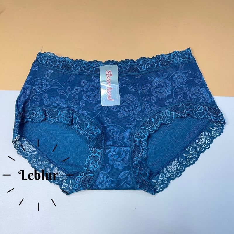 Quần lót viền ren cao cấp, chip chất lanh cực mát mẻ, nội y Sisterhood Thái Lan 786, Leblur