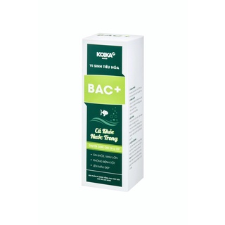 Koika BAC+ Vi sinh hỗ trợ tiêu hoá chuyên dùng cho cá bảy màu, betta, tép kiểng