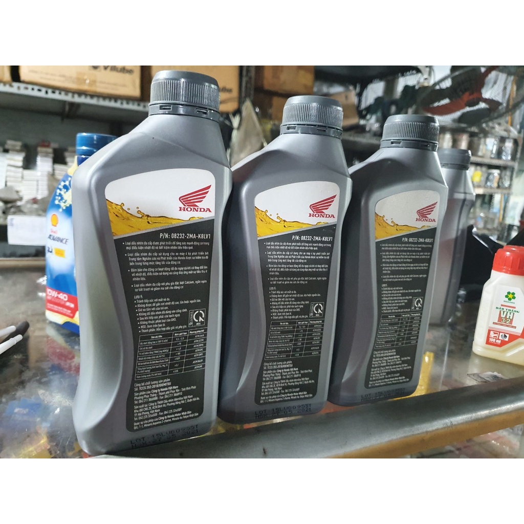 Dầu Nhớt Honda 800ml Cho Xe Côn, Xe Số Chính Hãng