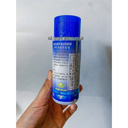 HỖ TRỢ CÁC VẤN ĐỀ NẤM TRẮNG CHO CÁ GOLDEN RAINBOW 125ML