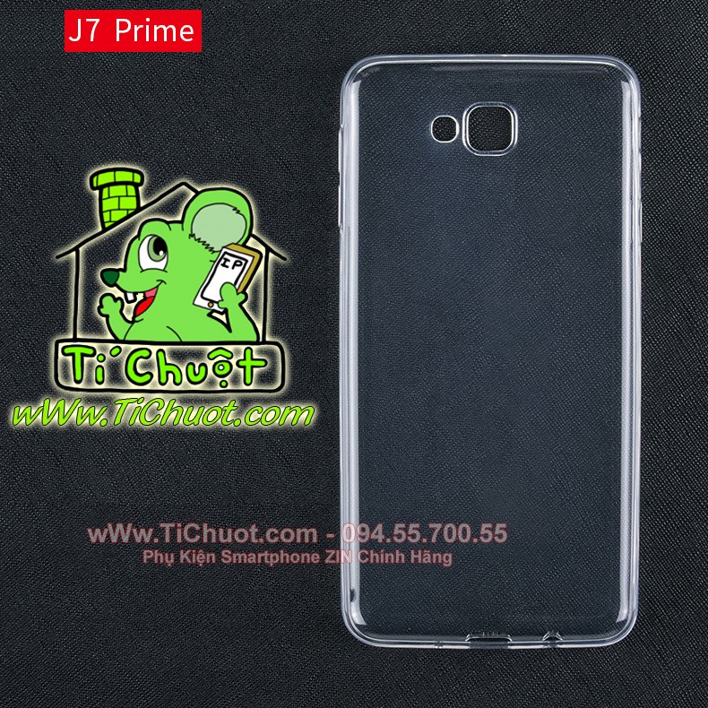 [Loại Tốt] Ốp lưng Samsung J7 Prime Silicon Dẻo Trong suốt
