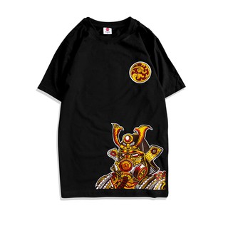Áo Phông Cotton Unisex Hoạ Tiết Samurai Mã 783