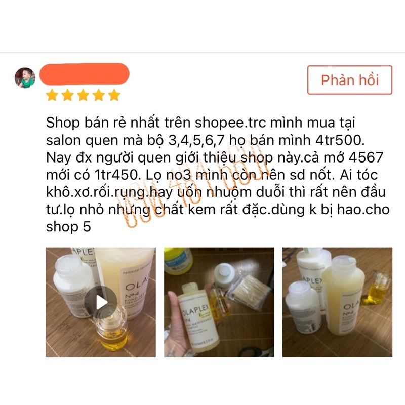 Bộ sản phẩm Olaplex | BigBuy360 - bigbuy360.vn