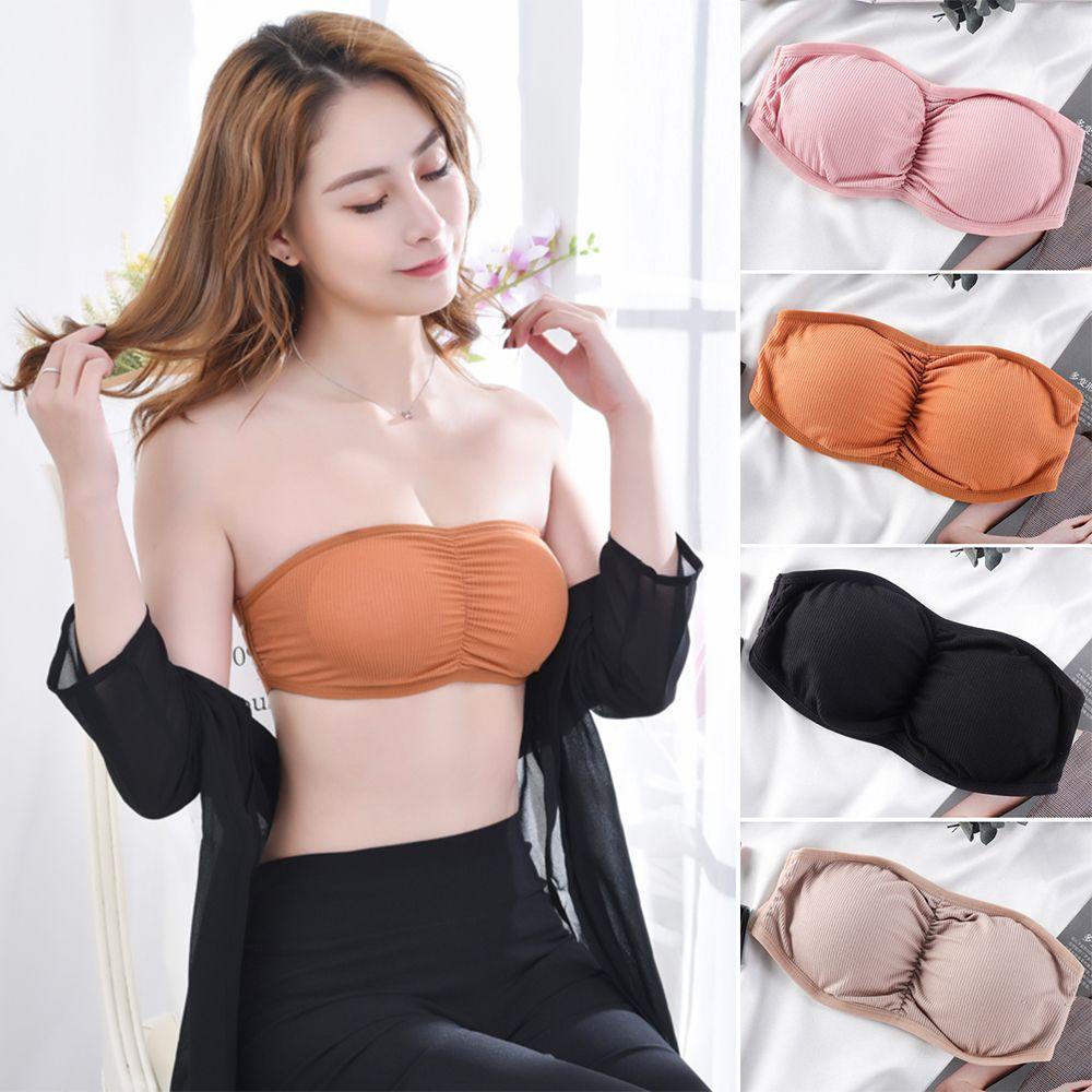 Áo Ngực Không Dây Có Mút Nâng Ngực Tàng Hình Thời Trang Mùa Hè